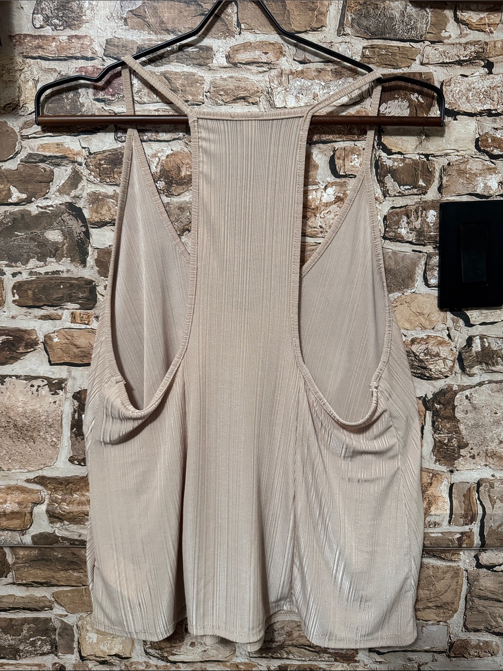Free People Ribbed Sheer Racerback Tank - Picture 2 of 2